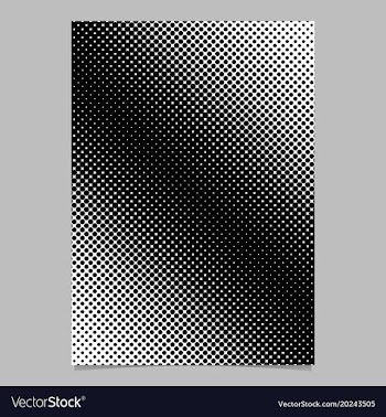 Abstractal halftone circle pattern background vector image