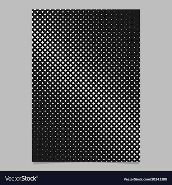 Abstractal halftone diagonal square pattern vector image