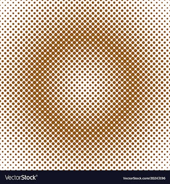 Abstractal halftone dot pattern background vector image