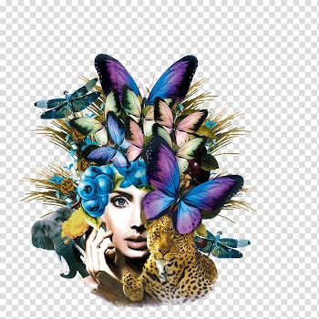 Abstraction Abstract art, butterfly transparent background PNG clipart