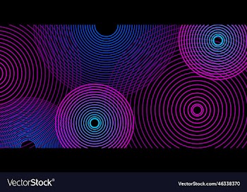 abstraction circles black