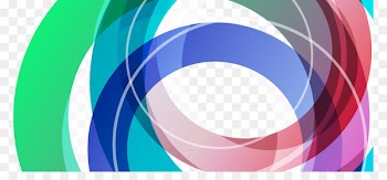 Abstraction Gradient Euclidean vector - Colorful abstract gradient circle 