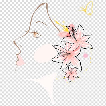 Abstraction Template , Hand-painted artwork bride transparent background PNG clipart