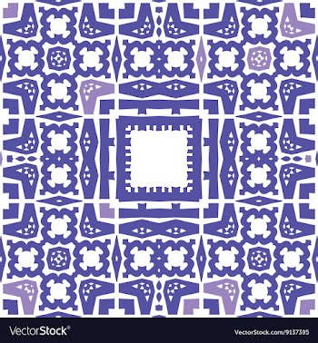 Abstrat background pattern blue vector image