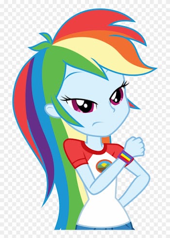 Absurd Res, Artist - Equestria Girl Legend Of Everfree Rainbow Dash