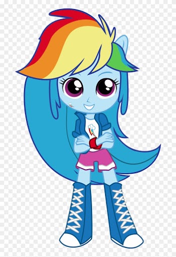 Absurd Res, Artist - Equestria Girls Minis Rainbow Dash