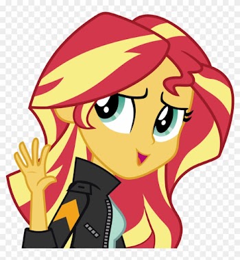 Absurd Res, Artist - Equestria Girls Sunset Shimmer Smile