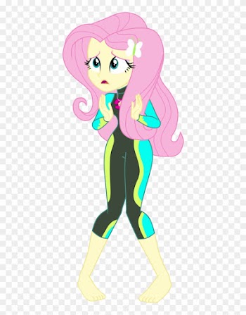 Absurd Res, Artist - Fluttershy Equestria Girls Beach