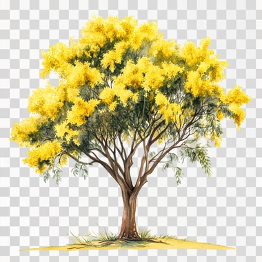 Acacia farnesiana tree