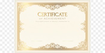 Academic certificate Student Template Poster School - Certificate Template PNG Clip Art Image 