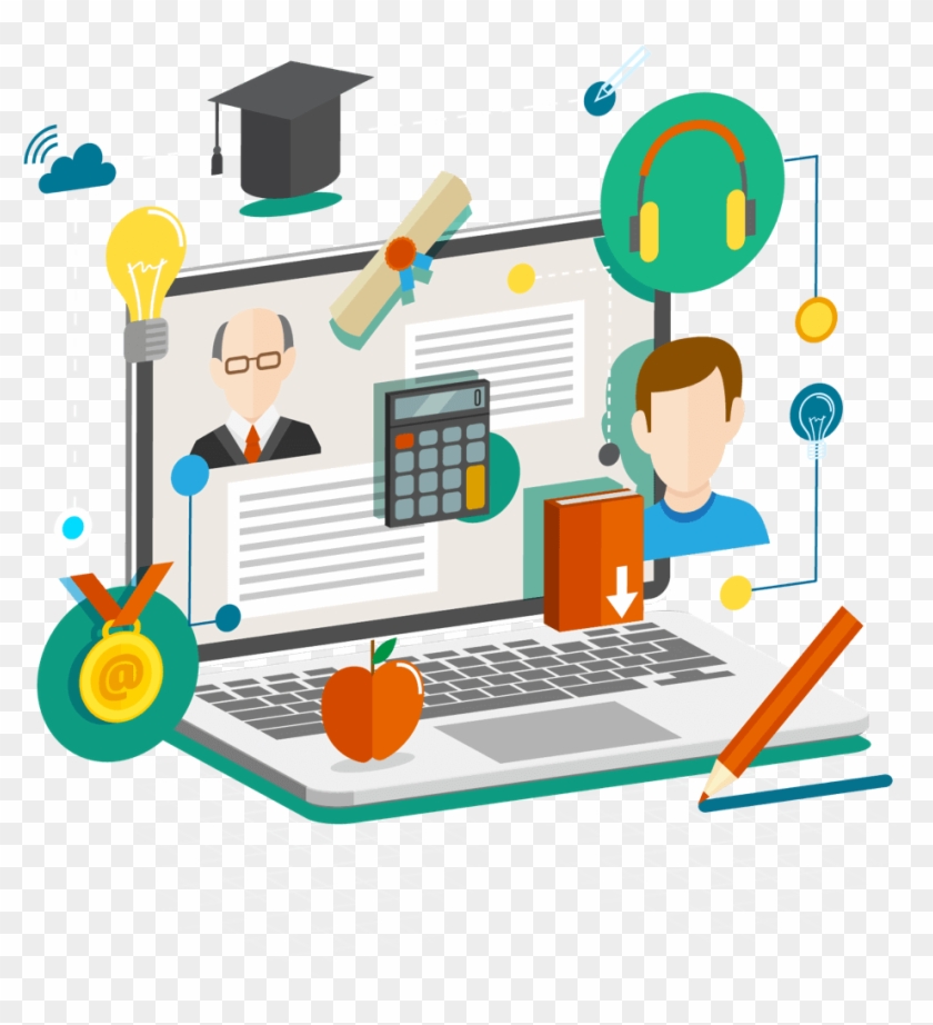 Academic Research Surveys - Online Education Vector Png