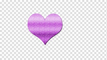 Accesorios, purple heart illustration transparent background PNG clipart