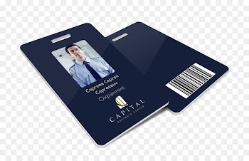 Access badge Paper Polyvinyl chloride Printing Credential - id card 