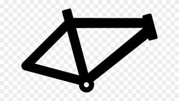 Accessory Bicycle, Frame, Bike, Mountainbike, Accessory - Bicycle Frame Cartoon