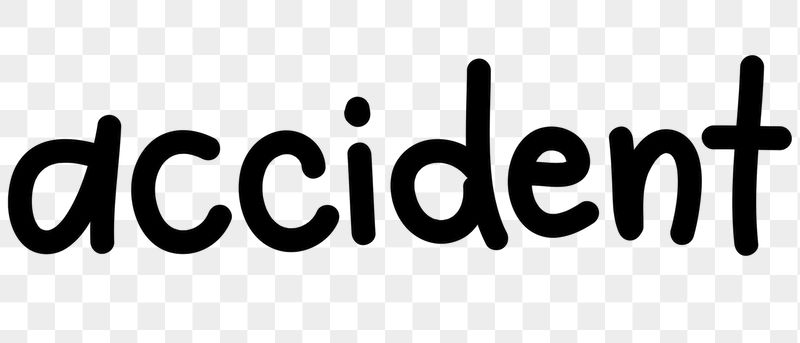 Accident png word sticker typography, | Free PNG - rawpixel