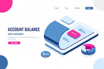 Account balance, data statistics