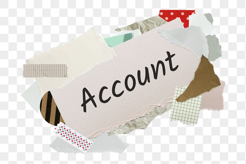 Account png word sticker, aesthetic | Free PNG - rawpixel