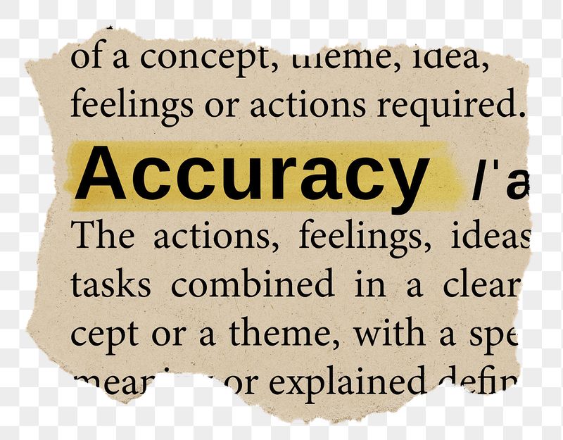 Accuracy png word sticker, torn | Free PNG - rawpixel