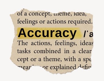 Accuracy ripped dictionary, editable word | Free PSD - rawpixel