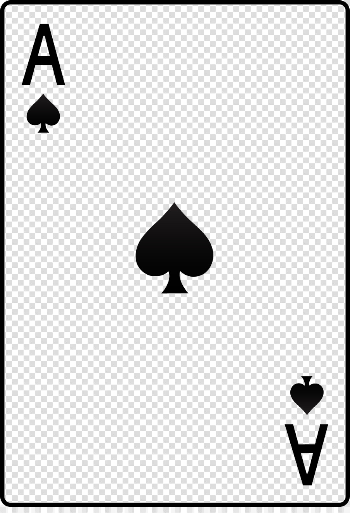 Ace Card PNG Background Image