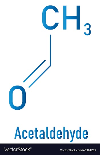 acetaldehyde or ethanol molecule