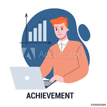 Achievement and success concept