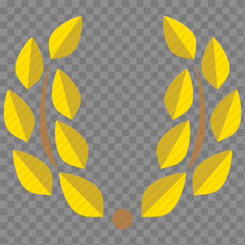Achievement, award, decoration, laurel, laurel wreath, prize ...