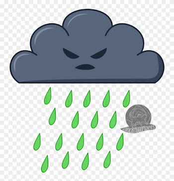 Acid Rain Cloud By Blackmoonrose13 On Deviantart - Acid Rain Cloud Cartoon