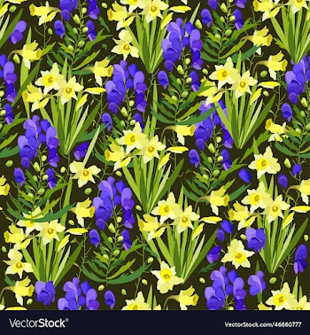 aconite and narcissus