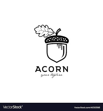 acorn logo design