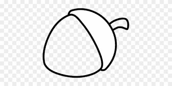 Acorn Nut Nature Seed Acorn Acorn Acorn Ac - Acorn Outline