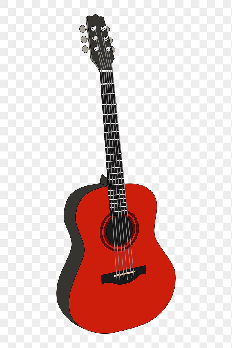 Acoustic guitar png sticker, musical | Free PNG - rawpixel