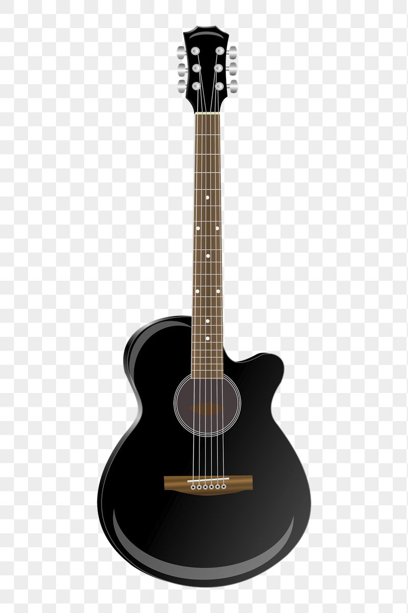 Acoustic guitar png sticker, musical | Free PNG - rawpixel