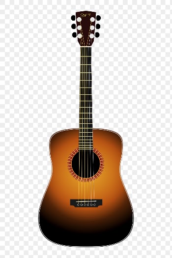 Acoustic guitar png sticker, transparent | Free PNG - rawpixel