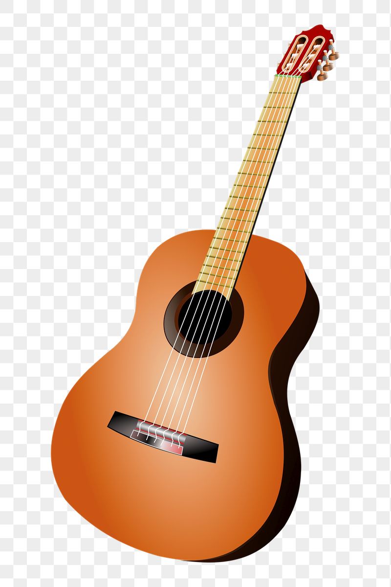Acoustic guitar png sticker, transparent | Free PNG - rawpixel
