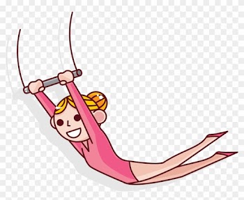 Acrobatics Drawing Trapecista Circus Trapeze - Cartoon Circus People