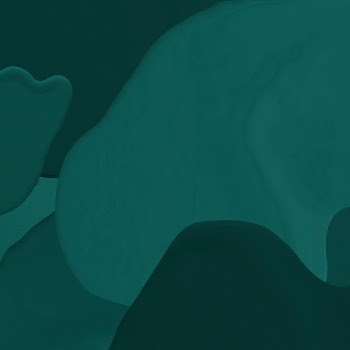 Acrylic green  fluid texture background with design space