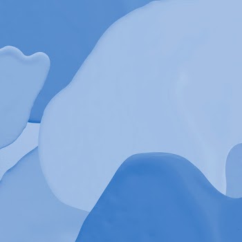 Acrylic paint blue texture background