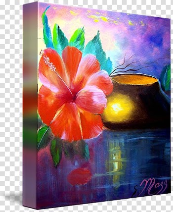 Acrylic paint Modern art Watercolor painting Still life, painting transparent background PNG clipart