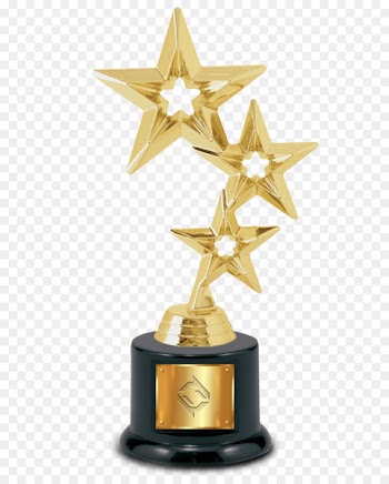 Acrylic trophy Award Medal Commemorative plaque - gold badge 