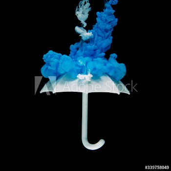 Acryllic color dissolving in water