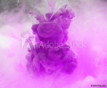 Acryllic color dissolving in water