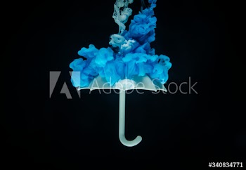 Acryllic color dissolving in water