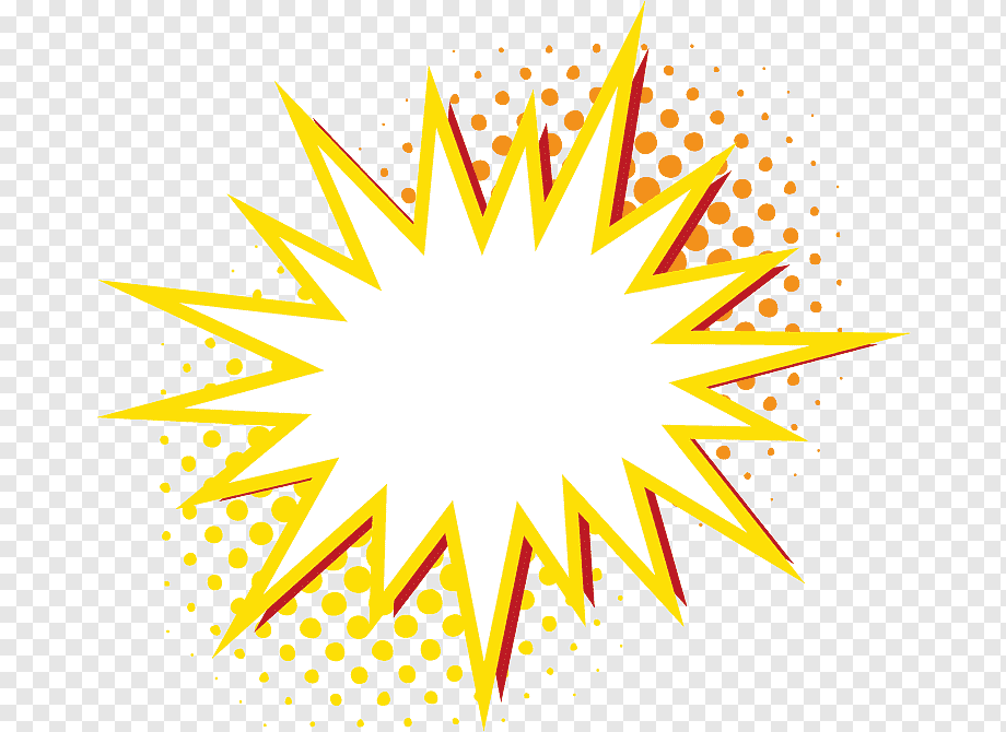 action bubble, Speech balloon, Explosion effect element, text, cloud, triangle png