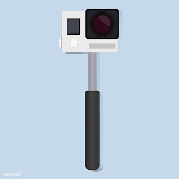 Action Extreme Camera with Handle Vector Illu.. | Free stock vector - 389980
