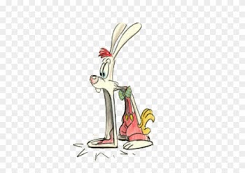 Action Figure Muscles Roger Rabbit - Framed Roger Rabbit Drawing