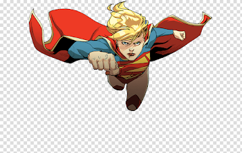 Action Supergirl Transparent Image