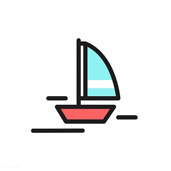 Active adventure boat | Free stock vector - 395498