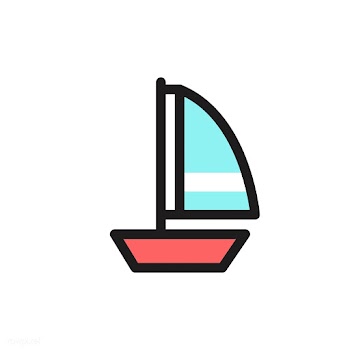Active adventure boat | Free stock vector - 396236