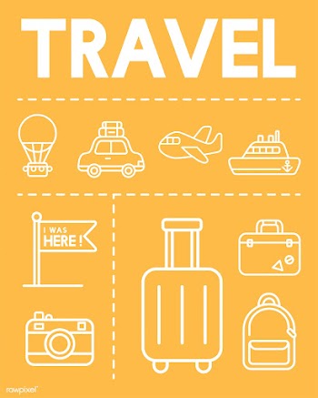 Active adventure destination | Free stock vector - 396593